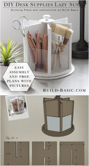 21 Awesome DIY Desk Organizers That Make The Most Of Your Office Space - DIY & Crafts