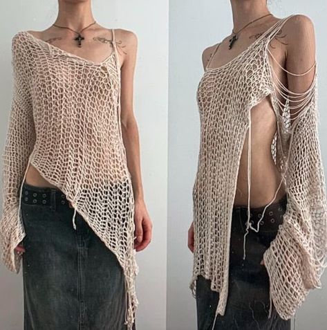 Look Boho Chic, Under Your Spell, Crochet Fashion Patterns, Mode Inspo, Knit Fashion, Mode Inspiration, Crochet Fashion, Cute Crochet, Crochet Crafts