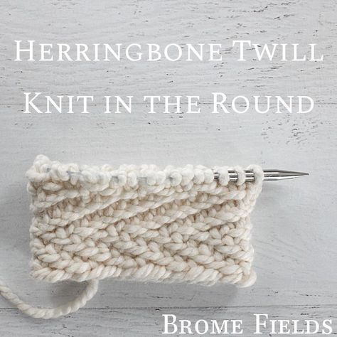 Knitting Videos - How-To - Review- Knit Stitches - Brome Fields Herringbone Stitch In The Round, Herringbone Knit Stitch, Herringbone Stitch Knitting, Types Of Knitting Stitches, Knit Stitches For Beginners, Herringbone Knit, Diy Knit Blanket, Arm Knitting Blanket, Knit Stitches