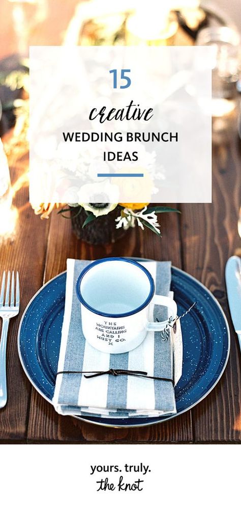 Complete your morning fete with these delicious brunch options for your wedding. Morning Wedding Reception, Brunch Wedding Ideas, Brunch Wedding Food, Easter Brunch Buffet, Wedding Brunch Reception, Brunch Decor, Wedding Brunch, Brunch Drinks, Brunch Table