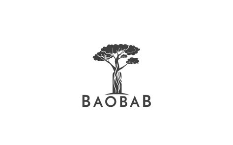 Baobab Baobab Logo Design, Baobab Tree Logo, Baobab Tree Tattoo, African Drawings, Roots Tattoo, Africa Tattoos, Boat Tattoo, Art Inspired Tattoos, African Tree