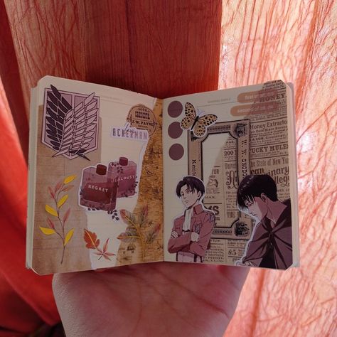 Honey Extractor, Aot Anime, Anime Journal, Small Journal, Reading Journal, Levi Ackerman, My Hero, Attack On Titan, Quotes