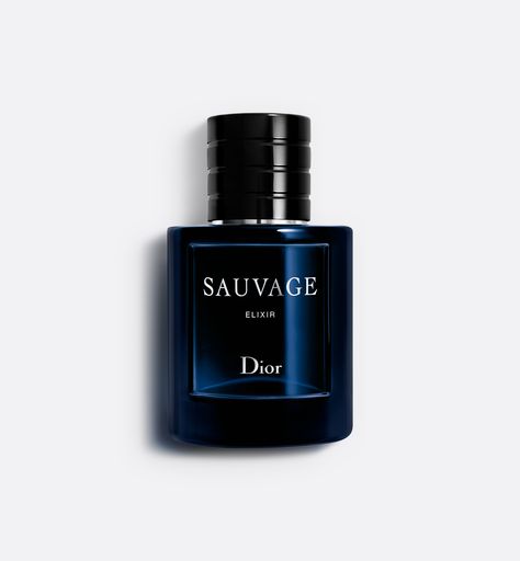 Sauvage Elixir, a highly-concentrated scent like an exceptionally-made liqueur. An unforgettable Dior fragrance with a powerful, lavish and captivating trail. Dior Sauvage Elixir, Lacquered Glass, Dior Parfum, Christian Dior Perfume, Dior Fragrance, Men Fragrance, Dior Sauvage, Gucci Guilty, Blue Glass Bottles