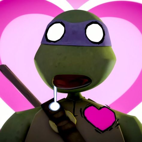 Computer Love, Donatello Ninja Turtle, Donatello Tmnt, Y2k Pfp, Tmnt Turtles, Tmnt 2012, Picture Icon, Cartoon Icons, Cartoon Profile Pics