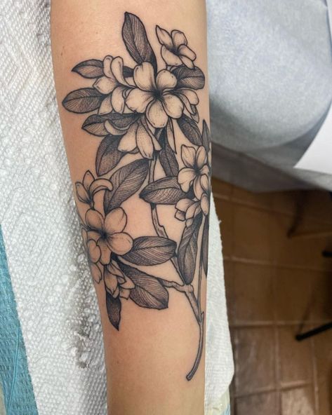 Plumeria Branch Tattoo, Filipino Floral Tattoo, Plumeria Sleeve Tattoo, Plumeria Arm Tattoo, Hibiscus Plumeria Tattoo, Plumeria And Hibiscus Tattoo, Juno Tattoo, Plumeria Flower Tattoos, Frangipani Tattoo