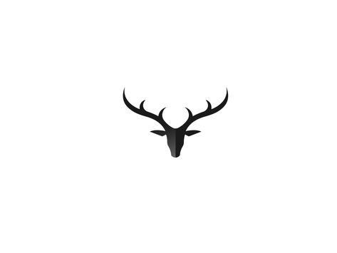 Dear Tattoo Design, Shifting Pfp, Simple Deer Tattoo, Antlers Tattoo, Deer Design Logo, Deer Tattoo Design, Stag Tattoo Design, Buck Tattoo, Simple Leg Tattoos