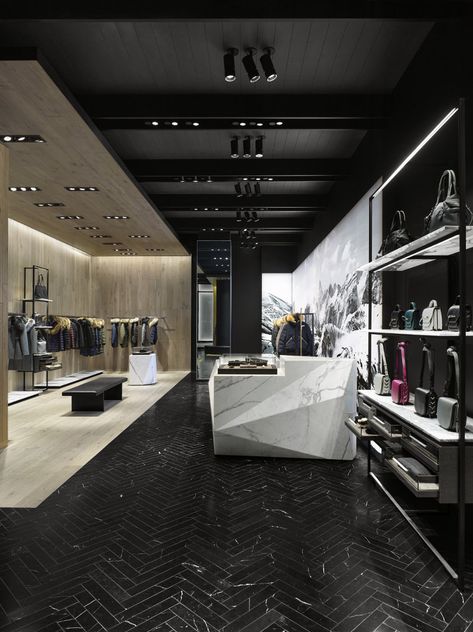 Clothes Shop Design, Retail Store Interior Design, Clothing Store Interior, Clothing Store Design, Retail Lighting, Retail Interior Design, Store Design Boutique, Retail Store Interior, Boutique Interior Design