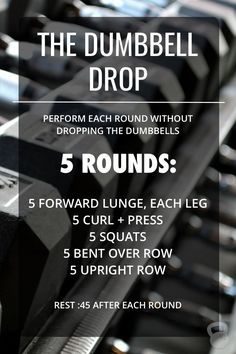 Crossfit Wod With Dumbbells, Dumbbell Complex Workout, Dumbbell Wod, Kettel Bell, Drop Sets Workout, Total Body Dumbbell Workout, Strength Wod, Muscular Strength Exercises, Complex Workout