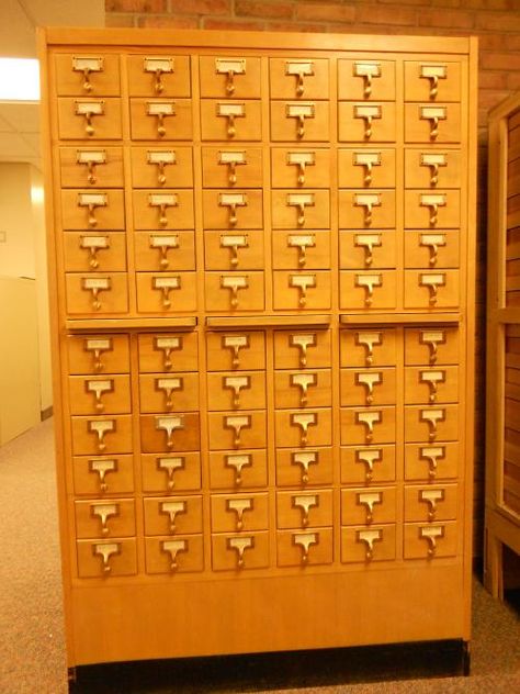 Renovating Bedroom, Card Catalog Diy, Repurposed Card Catalog, Library Card Catalog Cabinet, Benjamin Moore Advance Paint, Card Catalog Cabinet, Index Card Holders, Library Card Catalog, Repurpose Furniture