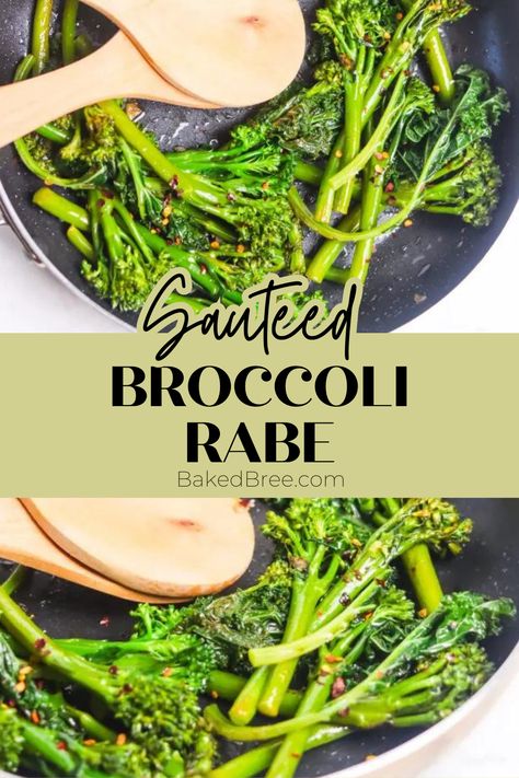 Elevate your greens game with sautéed broccoli rabe! Discover the perfect balance of bitterness and tenderness in every bite. Our step-by-step guide will help you create a side dish that's both vibrant and flavorful. From skillet to plate, savor the goodness of this versatile veggie. Broccoli Rabe Recipes, Sauteed Broccoli Rabe, Broccoli Rabe Recipe, Baked Bree Recipe, How To Cook Broccoli, Cube Steak Recipes, Trout Recipes, Broccoli Rabe, Grain Foods