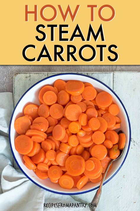 Steamed Carrots In Microwave, How To Steam Carrots, Microwave Carrots, Steam Carrots, Steamed Baby Carrots, Cooked Baby Carrots, Keto Veggie Recipes, Carrot Recipes Side Dishes, Veggie Side Dish