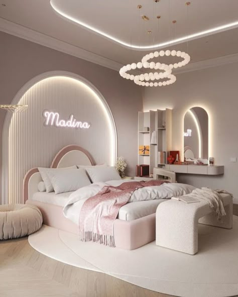 Luxury Kids Bedroom, Luxury Bedroom Furniture, Kids Room Interior Design, Sophisticated Bedroom, Modern Kids Bedroom, Modern Luxury Bedroom, Kids Interior Room, Girl Bedroom Designs, Interior Room