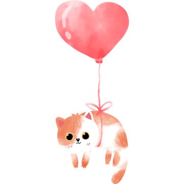 Cat Valentine Drawing, Animal Heart Drawing, Valentine Cats Picture, Valentines Cute Drawings, Cute Valentine’s Day Drawings, Love Cat Drawing, Cute Valentines Art, Valentine Illustration Cute, Cute Valentines Paintings