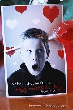 Shot by Cupid Happy Home Fairy, Happy Hearts Day, Homemade Valentines, Creative Valentines, My Funny Valentine, Valentines School, Valentine Photo, Valentines For Boys, Saint Valentine