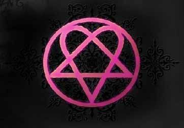 Heart Pentagram Carti, Cyberghetto Aesthetic, Heart Pentagram, Y2k Symbols, Verosika Mayday, Not Wallpaper, Pink Grunge, Punk Poster, Homescreen Layout