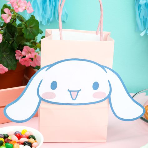 Cinnamoroll Cut-Out Decoration - Goodie Bag Cinnamoroll Centerpieces, Cinnamoroll Birthday Decoration, Cinnamaroll Birthday, About Cinnamoroll, Cinnamoroll Birthday Party, Sanrio Birthday Party, Cinnamoroll Party, Cinnamoroll Birthday, Sanrio Birthday