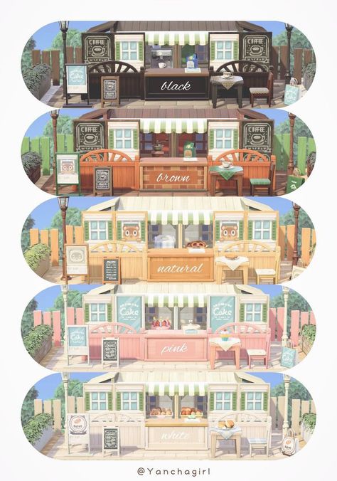 Animal Crossing House Exterior Customization, Stacked Bags Acnh, Acnh Townhouse Code, Different Animal Crossing Island Aesthetics, Acnh Villager Photo Display Ideas, Storefront Animal Crossing, Acnh Faux Building, Acnh 2.0, Acnh Pastry Shop