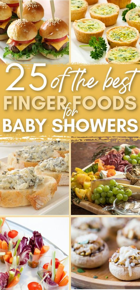 Finger Foods For Baby, Best Finger Foods, Baby Shower Appetizers, Baby Shower Finger Foods, Foods For Baby, Baby Shower Brunch Food, Shower Appetizers, Girls Frocks, Bebe Shower