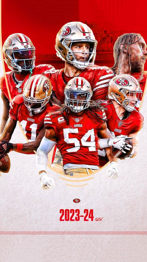 American Football, NFL, Professional, San Francisco 49ers, 49ers 2023, 49ers Football photos and wallpapers. 49ers Super Bowl 2024, Football Wallpaper Nfl 49ers, 49ers Aesthetic, 49ers Poster, San Francisco 49ers Wallpapers, 49ers Wallpaper, 49ers Images, Nfl Poster, South Carolina Football