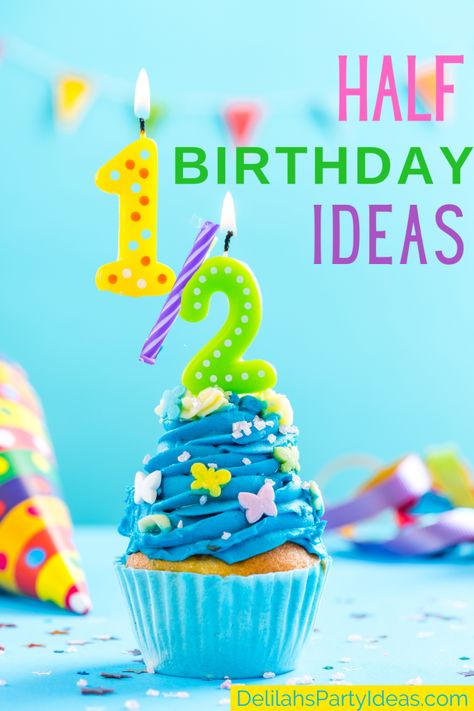 Planning a half birthday party for your child does not have to be difficult! With these easy tips, you will be sure to throw a successful and memorable celebration. All you need is some creativity and planning ahead. So get started today and enjoy celebrating this happy occasion! Half Birthday Ideas, Happy Half Birthday, Half Birthday Party, Half Birthday Cakes, Birthday Drinks, 2 Birthday Cake, Small Party, Half Birthday, Birthday Cup