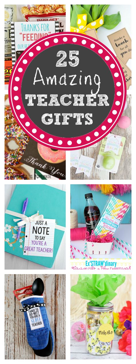 25 Amazing and Fun Teacher Appreciation Gifts-These cute and easy teacher gifts are super fun for teacher appreciation week and are something that the teacher will actually love! #teacherappreciation #teacherappreciationideas #teachers #teachergifts #gifts #giftideas Easy Teacher Gifts, Teacher Gift Printables, Teacher Gift Baskets, Beach Bash, Teacher Gift Tags, Diy Back To School, Appreciation Ideas, Teachers Diy, Best Teacher Gifts