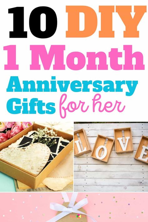 10 Month Anniversary Gift Ideas, One Month Gifts For Girlfriend, Monthly Anniversary Ideas For Girlfriend, 3 Month Anniversary Gifts For Her, 1 Month Gifts For Girlfriend, 2 Months Gift For Boyfriend, One Month Dating Gifts, One Month Anniversary Girlfriend, 3 Month Anniversary Ideas