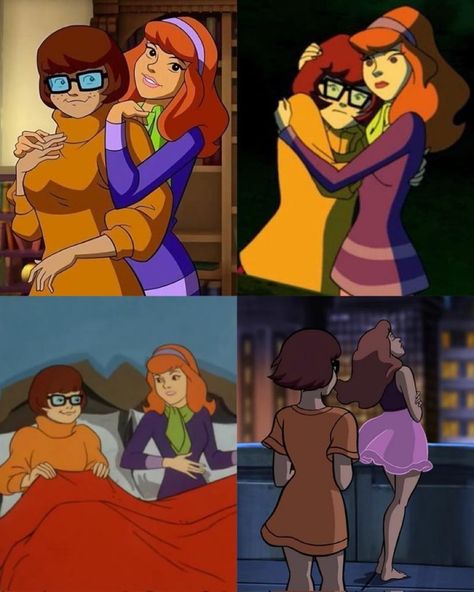 Velma And Marcie, Daphne X Velma Ship, Velma And Daphne Ship Fanart, Velma Daphne, Scooby Doo Daphne And Velma, Daphne X Velma, Velma And Daphne Ship, Velma X Daphne, Scooby Doo Velma