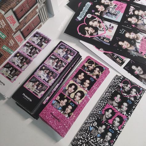 K-pop Freebies Ideas, Kpop Store Ideas, Id Card Template Kpop, Kpop Business Ideas, Freebies Ideas Kpop, Concert Freebies Kpop Ideas, Kpop Concert Freebies, Kpop Freebies Ideas, Concert Freebies