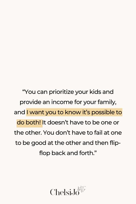 Are you a working from home mom trying to balance providing an income for your family and prioritizing your children? You’re not alone! That’s why we’ve put together 3 tips to help you prioritize your kids and make sure you’re getting the most bang for your buck in providing for your family. Prioritize Family Quotes, Mom Responsibilities Quotes, Work And Family Quotes Balancing, Working Mom Quotes Inspirational, Mom Balance Quotes, Work From Home Mom Quotes, Over Working Quotes, Prioritizing Family Quotes, Working Mother Quotes