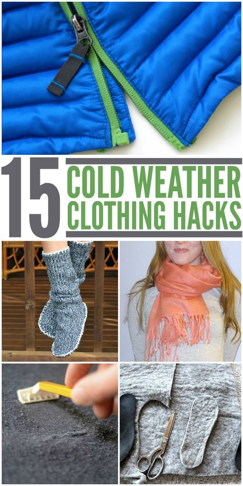 Winter Clothing Hacks: Stay Warm in Snowy Weather - One Crazy House Cold Weather Hacks Diy, How To Dress For The Cold, How To Dress Warm Cold Weather, Utility Hacks, Winter Hacks Cold Weather, Snow Hacks, Winterize Camper, Clothes Cold Weather, Cold Weather Hacks