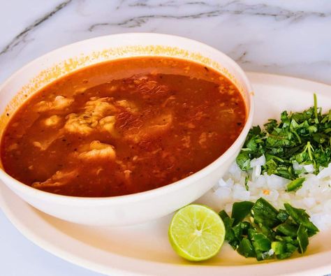 Menudo Recipe Authentic Mexican, Menudo Recipe Easy, Menudo Recipe Authentic, Menudo Soup, Pork Menudo Recipe, Tripe Recipe, Chimichurri Shrimp, Tripe Recipes, Guajillo Sauce