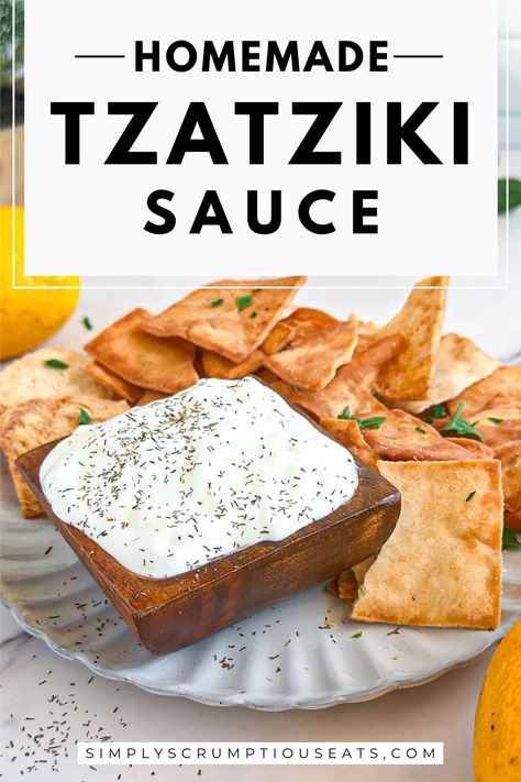 Tzatziki Sauce Tizekki Sauce, Gyro Sauce Tzatziki, Taziki Sauce Recipe, Gyro Recipe Beef, Taziki Sauce, Tzatziki Sauce Recipe Easy, Vegan Greek Yogurt, Homemade Peanut Sauce, Cocktail Sauce Recipe