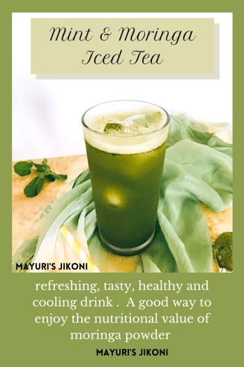 Mint & Moringa Iced Tea Moringa Recipes How To Use, Moringa Drink Recipes, Moringa Recipes Powder, Moringa Tea Recipe, Moringa Drink, Moringa Powder Recipes, Moringa Tea Benefits, Health Benefits Of Moringa, What Is Moringa