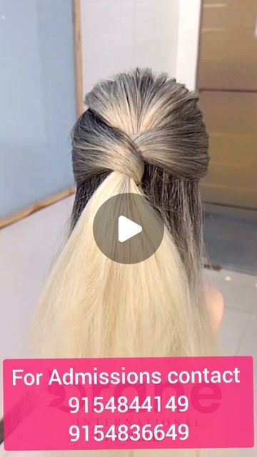 Orane International Hyderabad on Instagram: "Cute Hairstyle tutorial! No Rubber band Visibility!! #hairstyletutorial #haircourse #oranehyderabad #oranedilsukhnagar For Admissions contact 9154844149 9154836649 Visit us at: Orane International Hyderabad ► Facebook: https://www.facebook.com/oraneinternationalhyderabad ► Instagram: https://www.instagram.com/oraneinternational.hyderabad ► Youtube: https://www.youtube.com/channel/UCKdLrKbmiaA69hdqy7rKRqw ► Website: https://www.oranehyderabad.in/" Cute Hairstyle Tutorial, Cute Hairstyle, Hairstyle Tutorial, January 10, Rubber Band, Rubber Bands, Hyderabad, Hair Tutorial, Cute Hairstyles