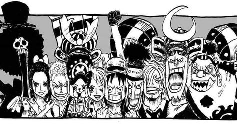 Strawhat crew Straw Hat Crew Manga, One Piece Header, Strawhat Crew, Black And White One Piece, Straw Hat Pirates, One Piece Tattoos, Arte Sailor Moon, One Piece Crew, One Piece Wallpaper Iphone