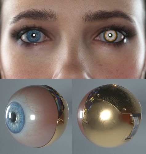 ArtStation - NeurO-Optics - Bionic Optic Implants Cybernetic Implant Concept Art, Bionic Human, Glass Eye Prosthetic, Cybernetic Eye Concept Art, Cybernetic Implants, Cybernetic Augmentation, Cybernetic Eye, Cyberpunk Eye Implant, Prosthetic Jaw Cyberpunk