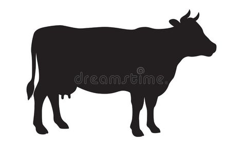 Sign cow black silhouette. Farm animals. Cow sign. Cow black silhouette isolated #Sponsored , #PAID, #Ad, #black, #Sign, #sign, #silhouette