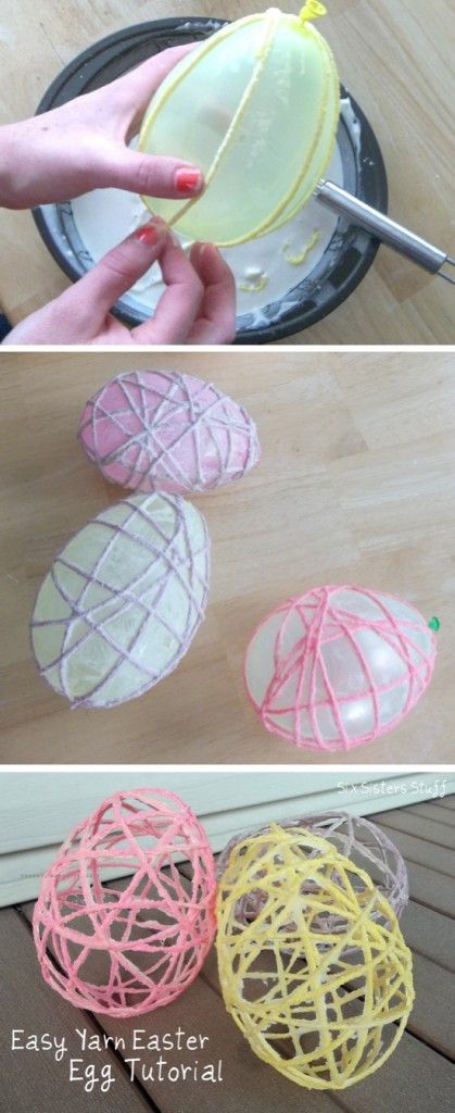 Påskeaktiviteter For Barn, Easter Craft Projects, Easy Easter Crafts, Easter Egg Crafts, Easter Decorations Dollar Store, Plastic Eggs, Spring Is In The Air, Easter Art, Easter Decorations Diy Easy