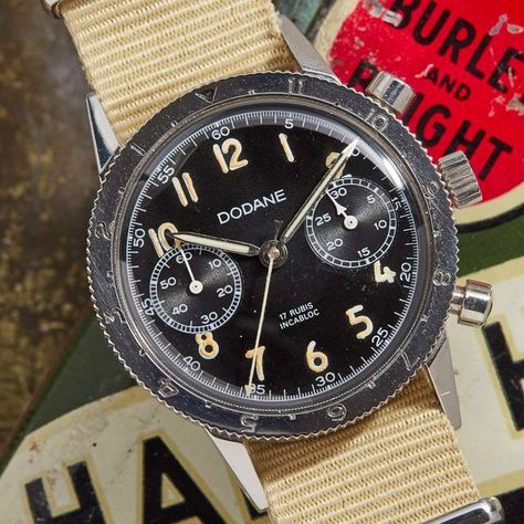 The Type 20 Military Pilot’s Chronograph Watch Military Style Watches, Watch Gears, Affordable Watches, Pilot Watch, Modern Watches, Watch Companies, Military Watches, Style Watch, Military Equipment