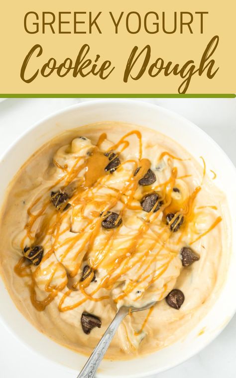 Simple Greek Yogurt Dessert, Healthy Cookie Dough Dip Greek Yogurt, Green Yogurt Desserts, Greek Yogurt Bowls Low Calorie, Greek Yogurt And Pudding Recipes, What Can You Make With Plain Greek Yogurt, Nonfat Greek Yogurt Dessert, Cookie Dough Fluffy Yogurt, Greek Yogurt Freezer Recipes