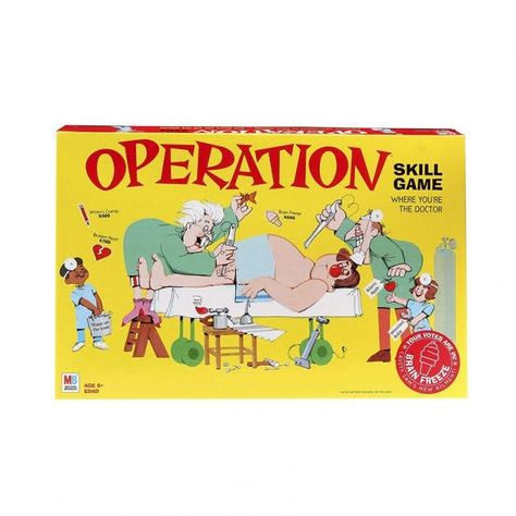 Best 2018 Amazon Cyber Monday Deals | Brit + Co Vintage Toys 1970s 1960s, Operation Board Game, Funny Games For Kids, Vintage Toys 1970s, Small Business Sales, Family Games For Kids, Toys For Infants, Best Family Board Games, Operation Game