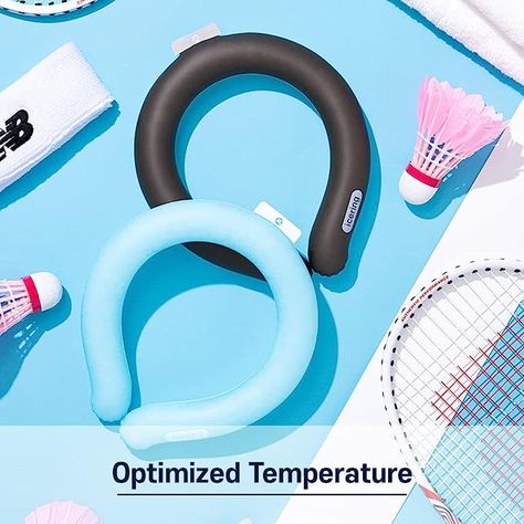 mpac+ Neck Cooler | Cooling Neck Wraps, Neck Cooling Tube - Personal Air Conditioner with Gel Ice Pack for Outdoor Activities, Work, and Hot Weather Relief, Summer, Freeze Below 64°F (Jumbo, Blue) Cooling Neck Wrap, Neck Coolers, Gel Ice Packs, Ice Pack, Neck Wrap, Hot Weather, Stay Cool, Air Conditioner, Outdoor Activities