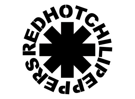 Font Red Hot Chili Peppers Logo Red Hot Chili Peppers Logo, Red Hot Chili Peppers Band, Pepper Band, Red Hot Chilli Peppers, Poster Square, Rock Band Logos, Chilli Peppers, Band Stickers, Band Concert