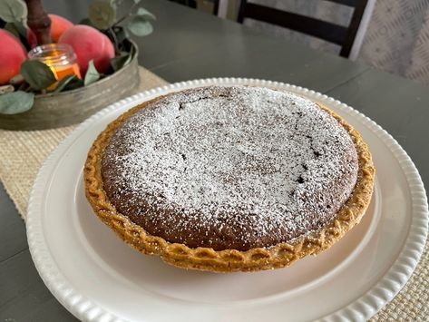 Joanna Gaines Brownie Pie recipe from the Magnolia Table cookbook knocked our socks off! This has become one of our favorites. Brownie Pie Recipe, Easy Pumpkin Pie Recipe, Magnolia Table Recipes, Joanna Gaines Recipes, Magnolia Kitchen, Dessert Pie Recipes, Brownie Pie, Fudge Pie, Easy Pumpkin Pie