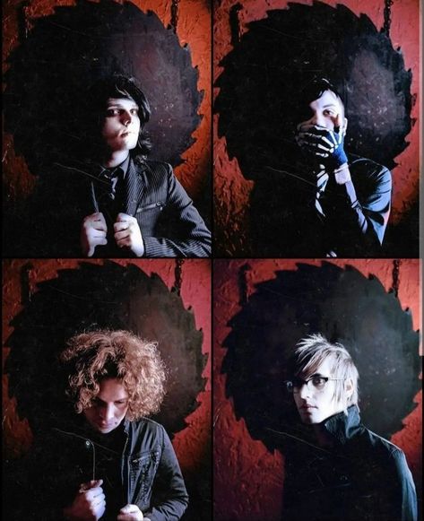 mcr | revenge | photoshoot | gerard & frank & ray & mikey My Chemical Romance Revenge Era, Revenge Photoshoot, Mcr Revenge, My Chemical Romance Wallpaper, Revenge Era, Mcr Memes, Ray Toro, Pinterest Contest, I Love Mcr