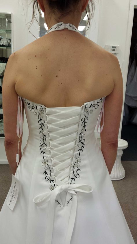 lace up detail Lace Up Back Dress, Back Dress, Dress Backs, I Dress, One Shoulder Wedding Dress, One Shoulder Dress, Shoulder Dress, One Shoulder, Wedding Dresses