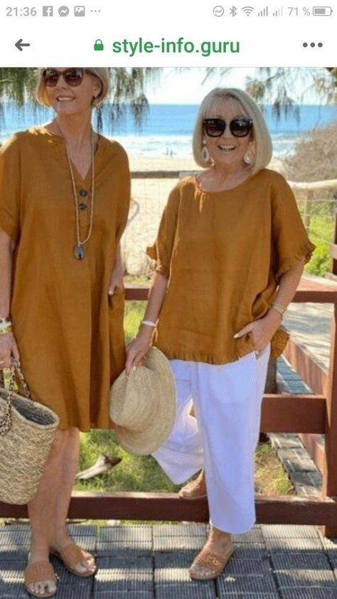 Old Fashioned Bread, Comfortable Travel Outfit, Old Fashioned Bread Pudding, Linen Style Fashion, Clothes For Women Over 50, Iranian Women Fashion, In My Dreams, Over 60 Fashion, Linen Fashion