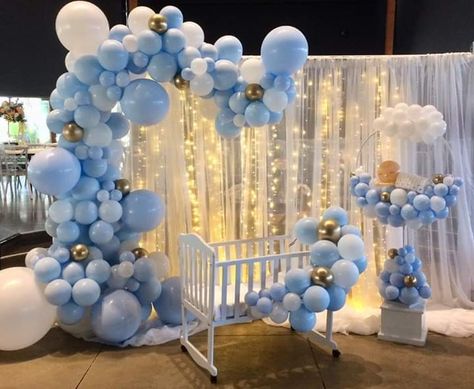 Cradle Ceremony Balloon Decoration, Naming Ceremony Balloon Decorations, Cradle Ceremony Decorations At Home Diy, Cradle Ceremony Decorations At Home, Aqeeqah Party Ideas, Baby Naming Ceremony Decorations, Welcome Baby Boy Decoration Ideas, Cradle Ceremony Decorations, Baby Welcome Decoration