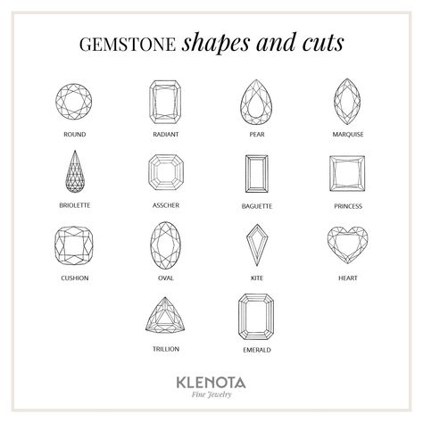 Gemstone shapes and why shape and cut are not the same thing Gemstone Rendering, Khanna Jewellers, Gem Shapes, Yellow Gold Wedding Set, Gemstone Shapes, Rose Gold Wedding Set, White Gold Wedding Set, Jewelry Sketch, Fancy Diamond Ring