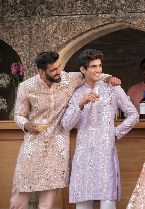 Engagement Kurta For Men, Sangeet Outfit For Men, Traditional Indian Mens Clothing, Indian Wedding Suits Men, Wedding Outfits Indian, Indian Wedding Clothes For Men, Sherwani For Men Wedding, Wedding Kurta For Men, Groom Dress Men